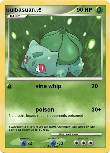 Pokemon bulbasuar