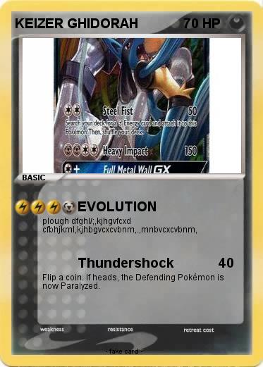 Pokemon KEIZER GHIDORAH