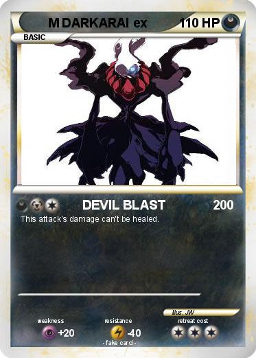 Pokemon M DARKARAI ex