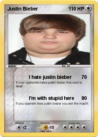 Pokemon Justin Bieber