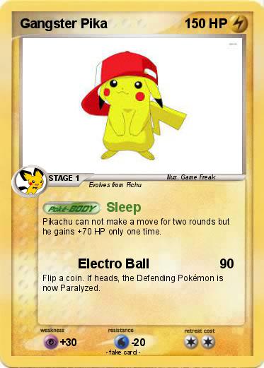 Pokemon Gangster Pika