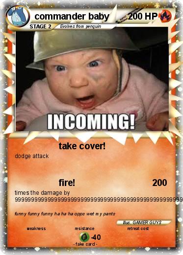Pokemon commander baby