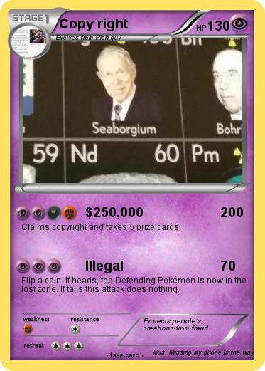 Pokemon Copy right