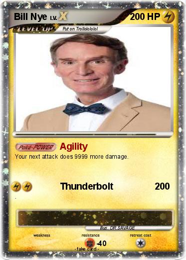 Pokemon Bill Nye