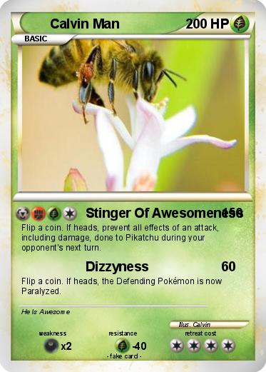 Pokemon Calvin Man