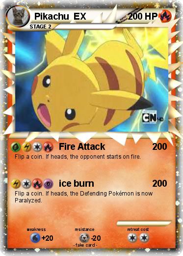 Pokemon Pikachu  EX