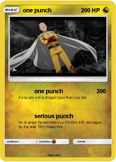 Pokemon one punch