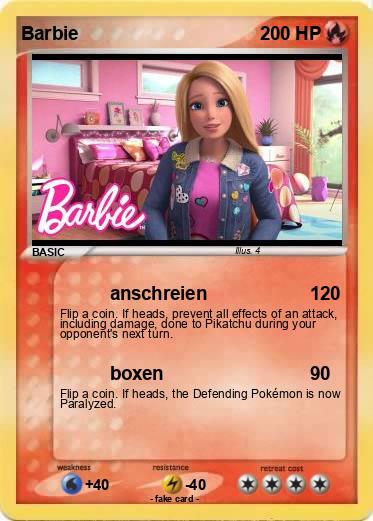 Pokemon Barbie