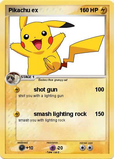 Pokemon Pikachu ex