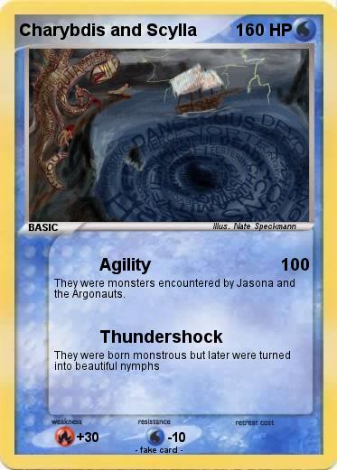 Pokemon Charybdis and Scylla