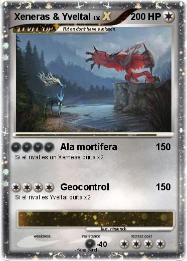 Pokemon Xeneras & Yveltal