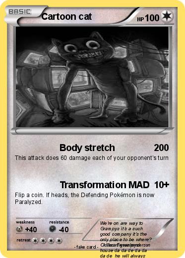 Pokemon Cartoon cat