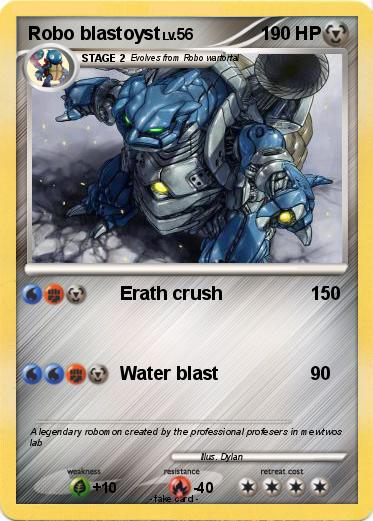 Pokemon Robo blastoyst