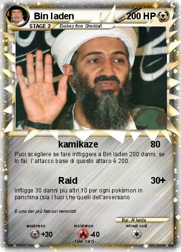 Pokemon Bin laden