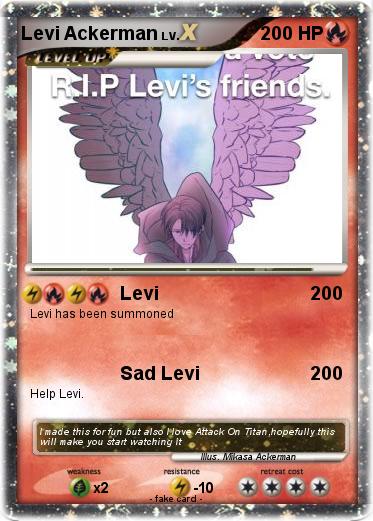 Pokemon Levi Ackerman