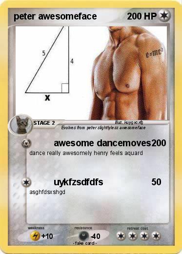 Pokemon peter awesomeface