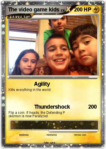Pokemon The video game kids
