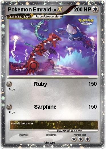 Pokemon Pokemon Emrald