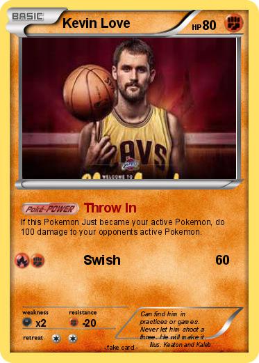 Pokemon Kevin Love