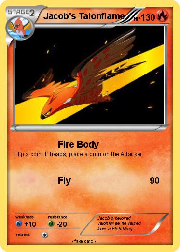 Pokemon Jacob's Talonflame