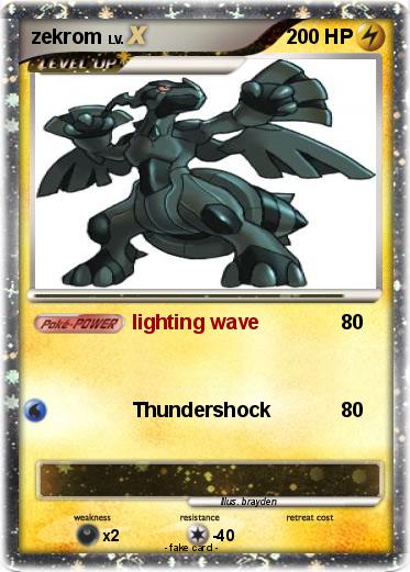 Pokemon zekrom