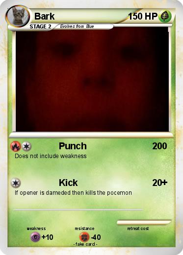 Pokemon Bark