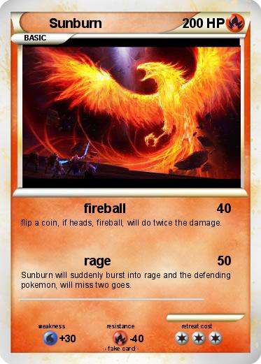 Pokemon Sunburn