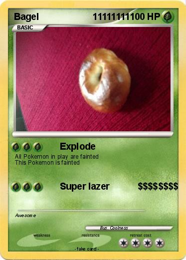 Pokemon Bagel                     111111111