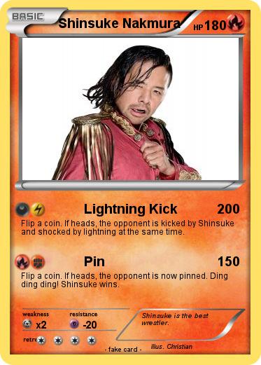 Pokemon Shinsuke Nakmura