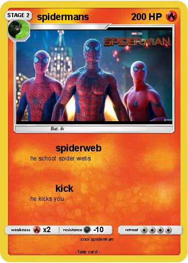 Pokemon spidermans