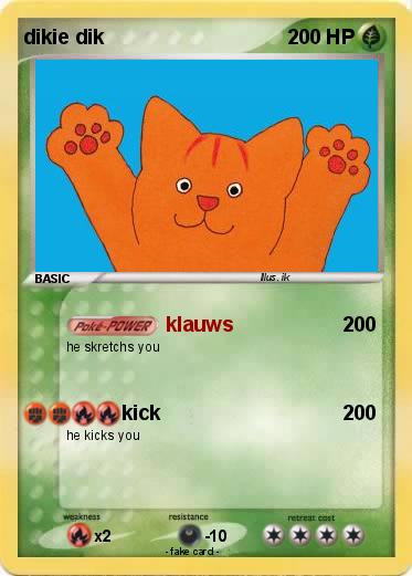 Pokemon dikie dik