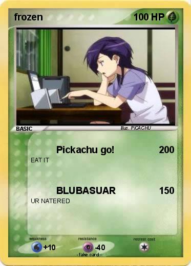 Pokemon frozen