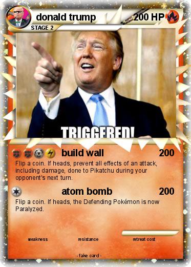 Pokemon donald trump