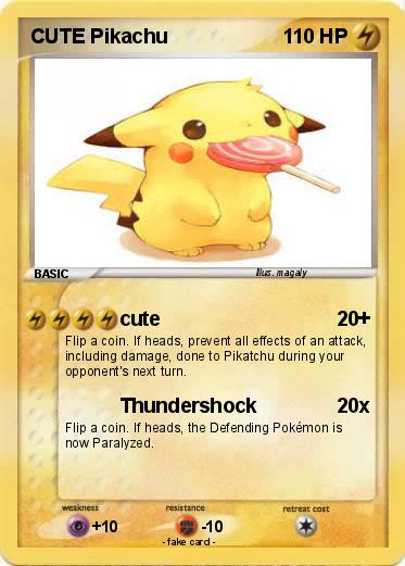 Pokemon CUTE Pikachu