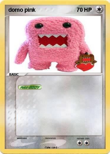 Pokemon domo pink