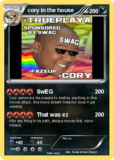 Pokemon cory in the house