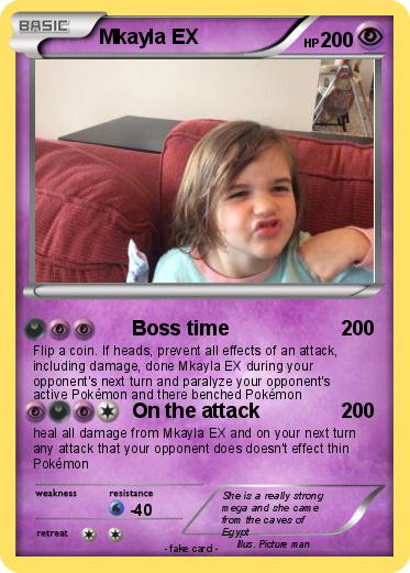 Pokemon Mkayla EX