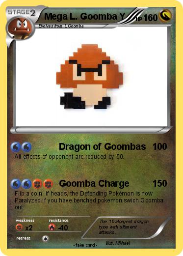 Pokemon Mega L. Goomba Y