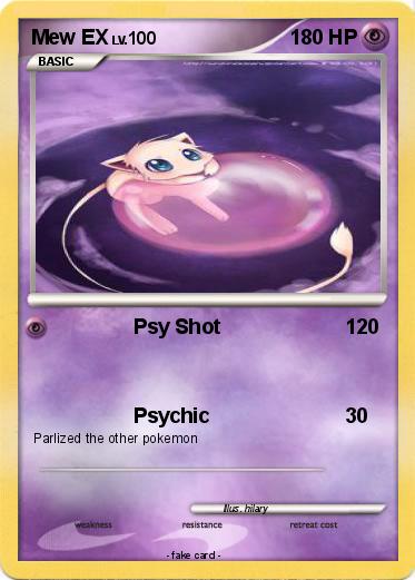 Pokemon Mew EX