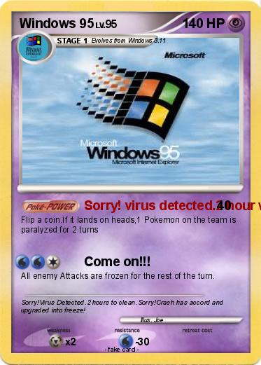 Pokemon Windows 95