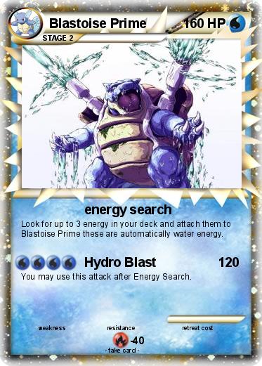Pokemon Blastoise Prime
