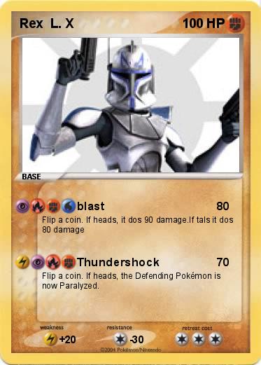 Pokemon Rex  L. X
