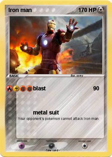 Pokemon Iron man