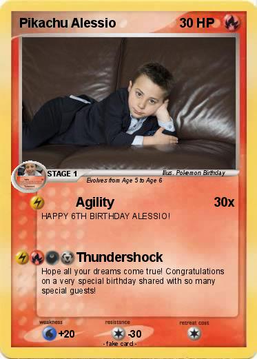 Pokemon Pikachu Alessio