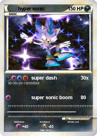 Pokemon hyper sonic