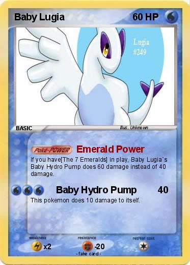 Pokemon Baby Lugia