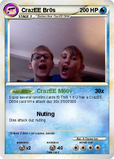 Pokemon CrazEE Br0s