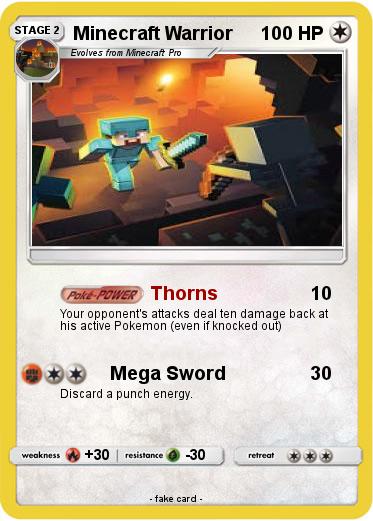 Pokemon Minecraft Warrior