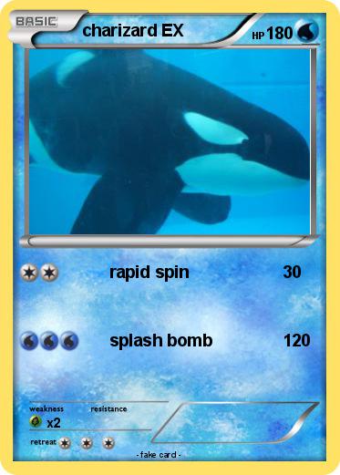 Pokemon charizard EX
