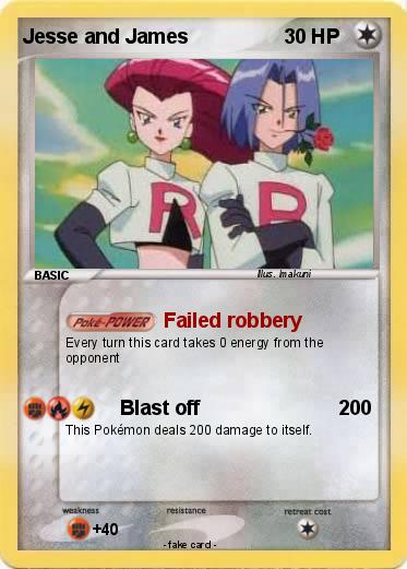 Pokemon Jesse and James Pokemon Jesse and James